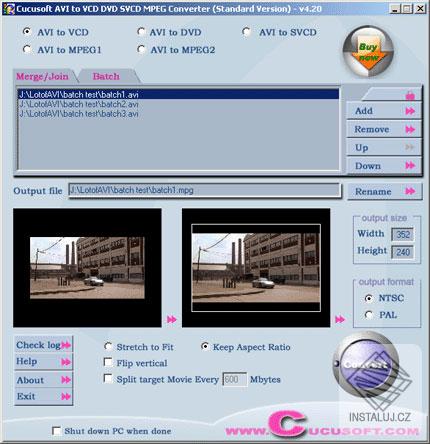 MPEG/AVI to DVD/VCD/SVCD/MPEG Video Converter Pro