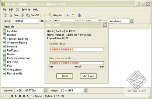Audio CD Ripper Pro