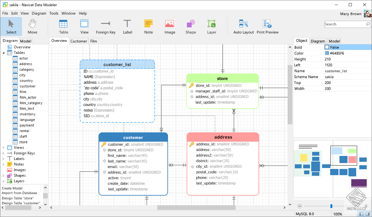 Navicat Data Modeler