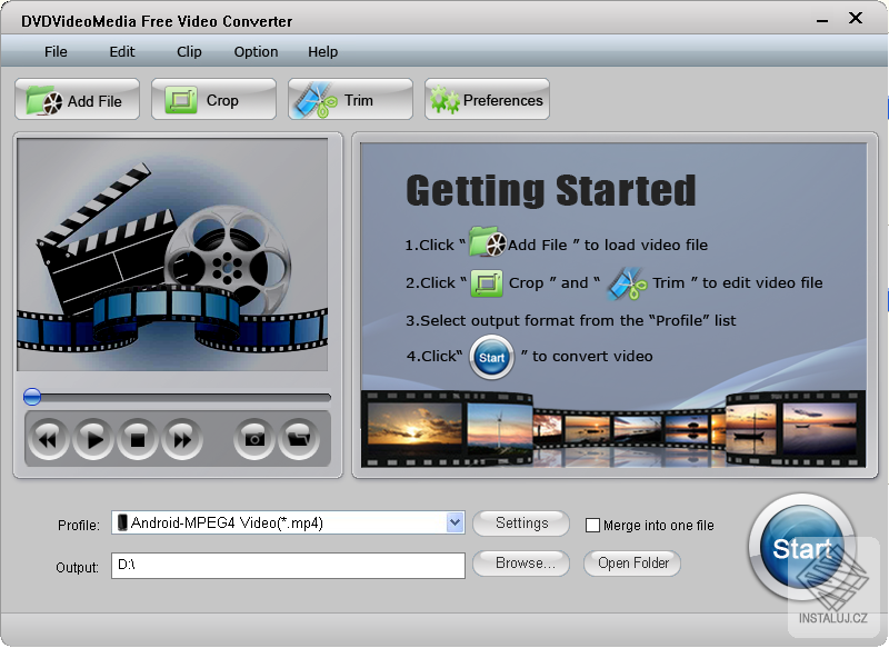 DVDVideoMedia Free Video Converter