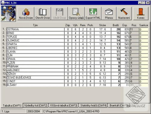 FRC - Football Result Creator