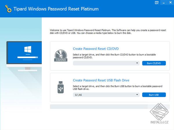 Tipard Windows Password Reset