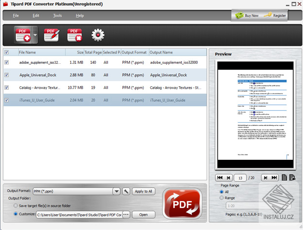 Tipard PDF Converter Platinum