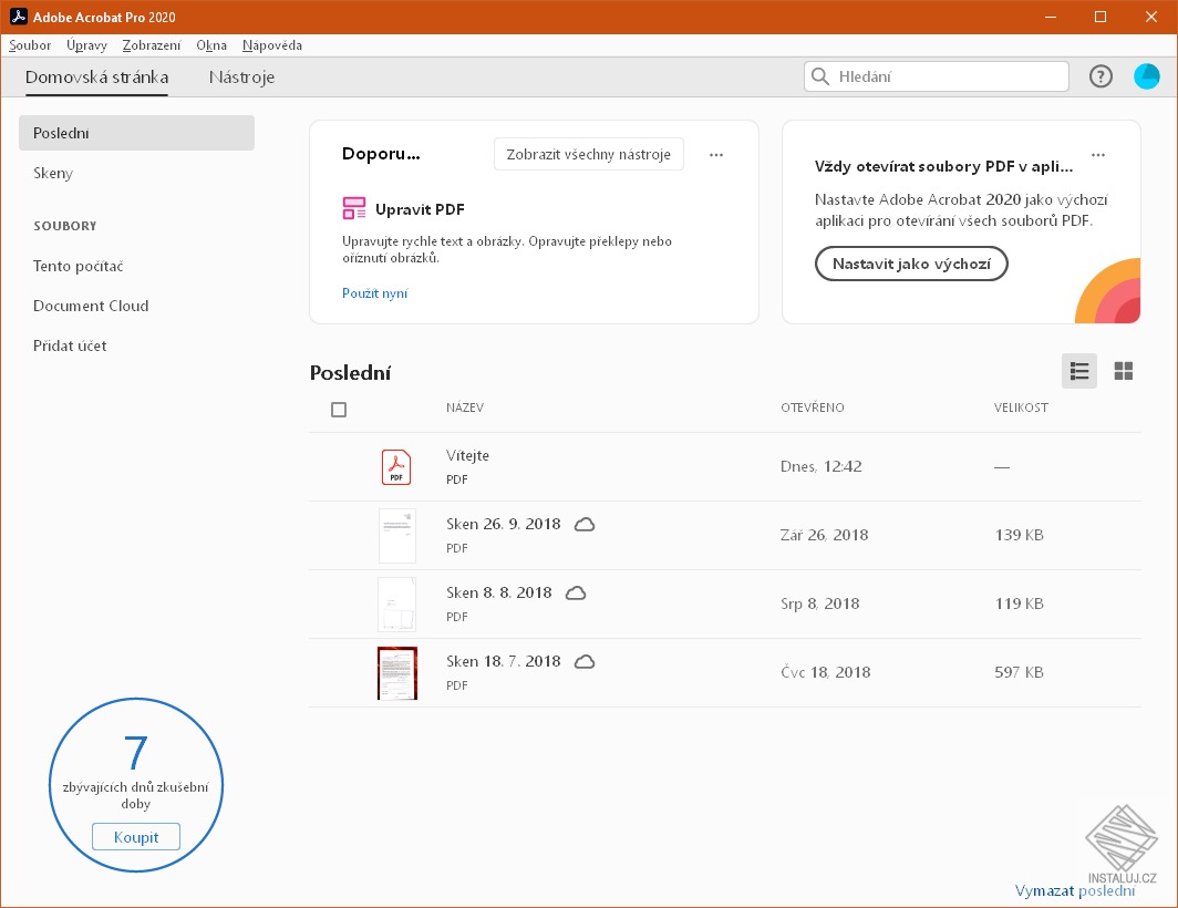 Adobe Acrobat Pro 2020