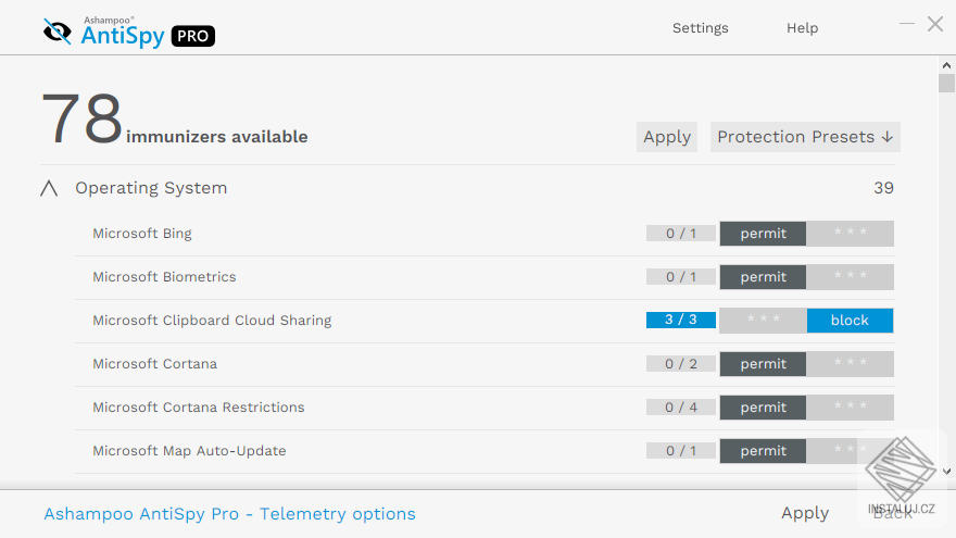 Ashampoo AntiSpy Pro