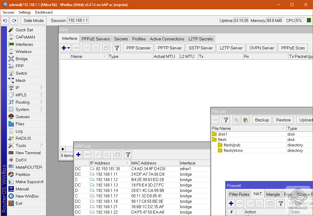 MikroTik WinBox