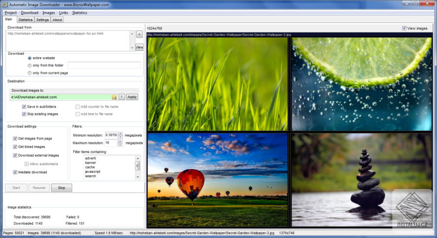 Automatic Image Downloader