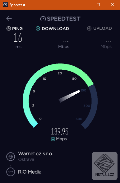 Speedtest for Windows
