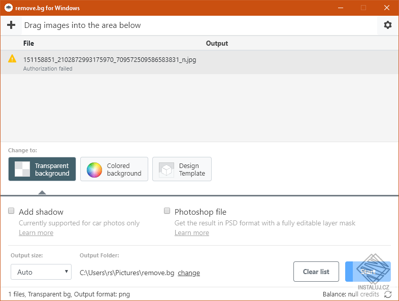 remove.bg for Windows