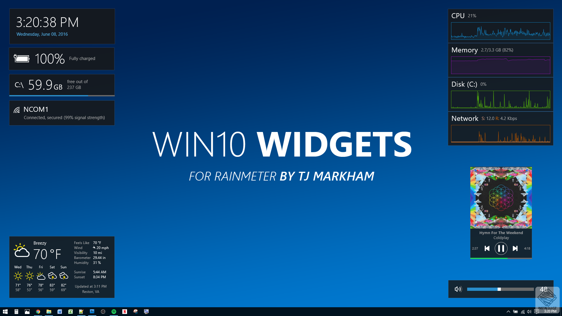 Win10 Widgets