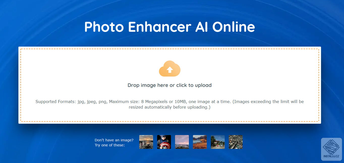 Online Photo Enhancer AI