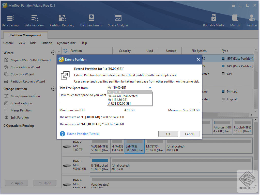 MiniTool Partition Wizard