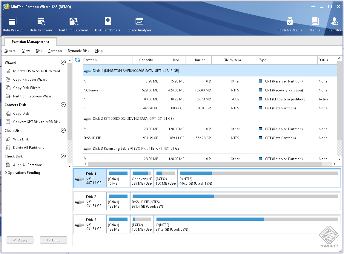 MiniTool Partition Wizard