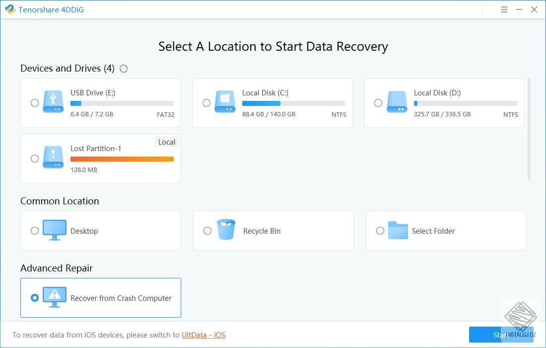 Tenorshare 4DDiG Data Recovery