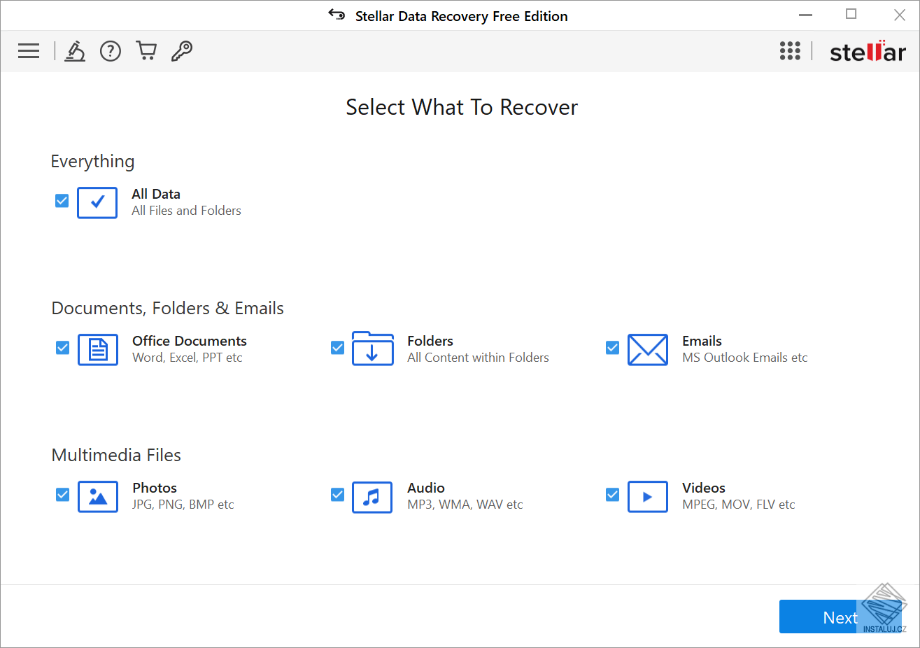 Stellar Free Data Recovery