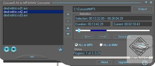 Cucusoft All Audio/Video to MP3/WAV Converter