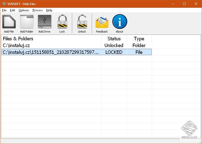 Hide Files