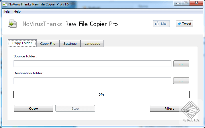 NoVirusThanks Raw File Copier Pro