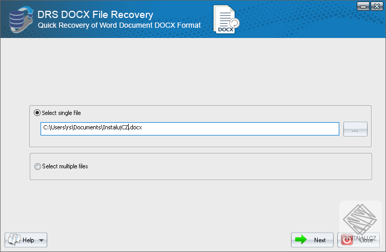 DOCX File Recovery