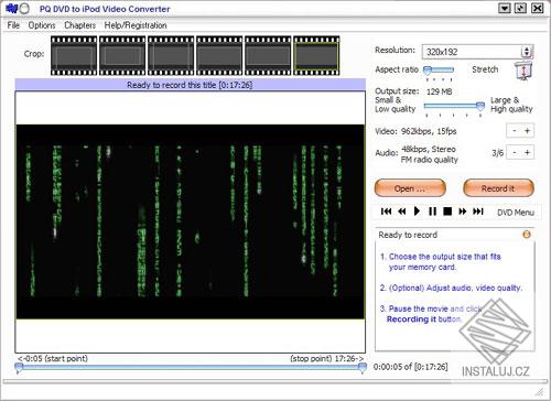 PQ DVD to iPod Video Converter