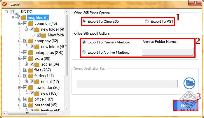MailsDaddy MSG to Office 365 Migration