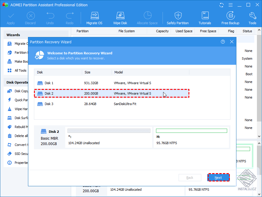 AOMEI Partition Assistant Professional