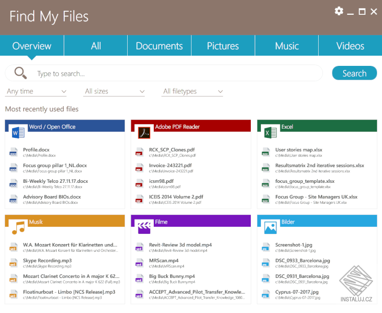Find My Files