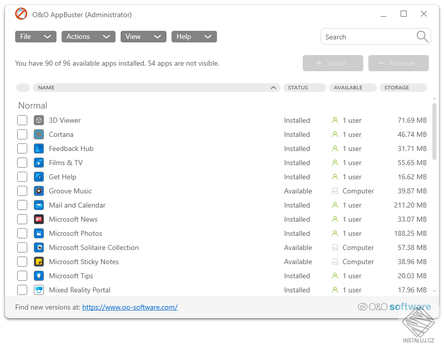 O&O AppBuster