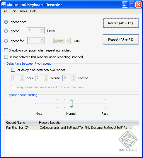 Mouse and Keyboard Recorder