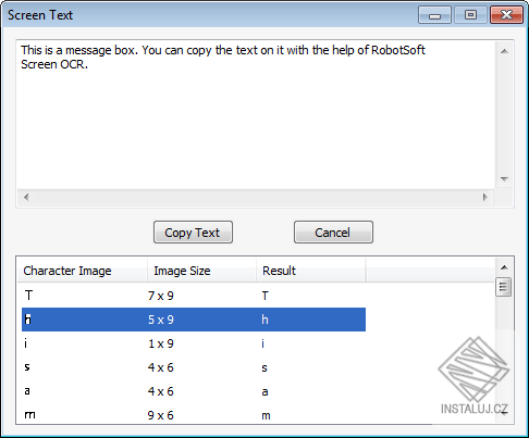 RobotSoft Screen OCR