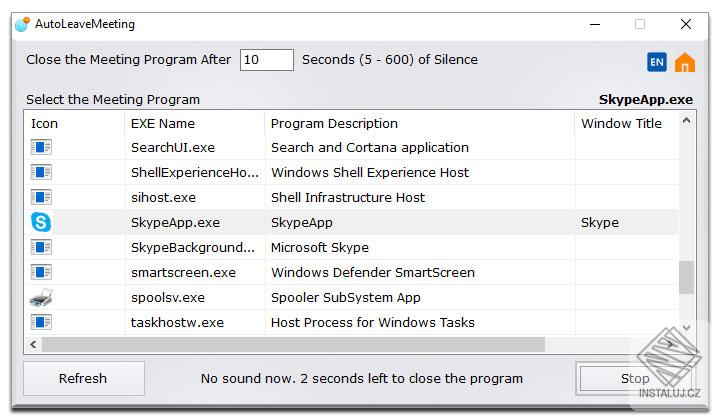 AutoLeaveMeeting