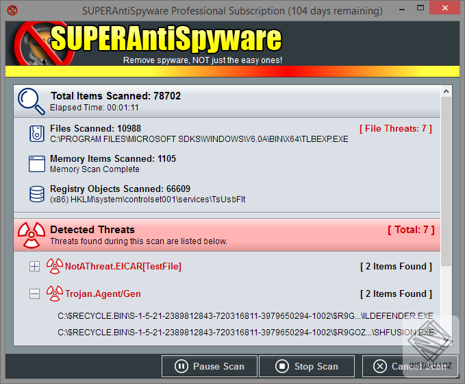 SUPERAntiSpyware Professional
