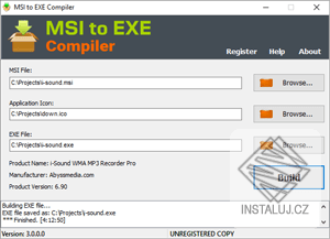 MSI to EXE Compiler