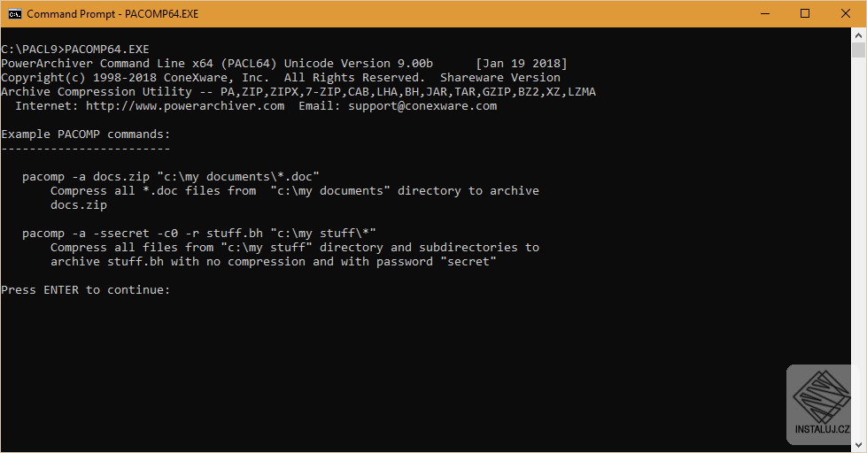 PowerArchiver Plug-in pro Outlook