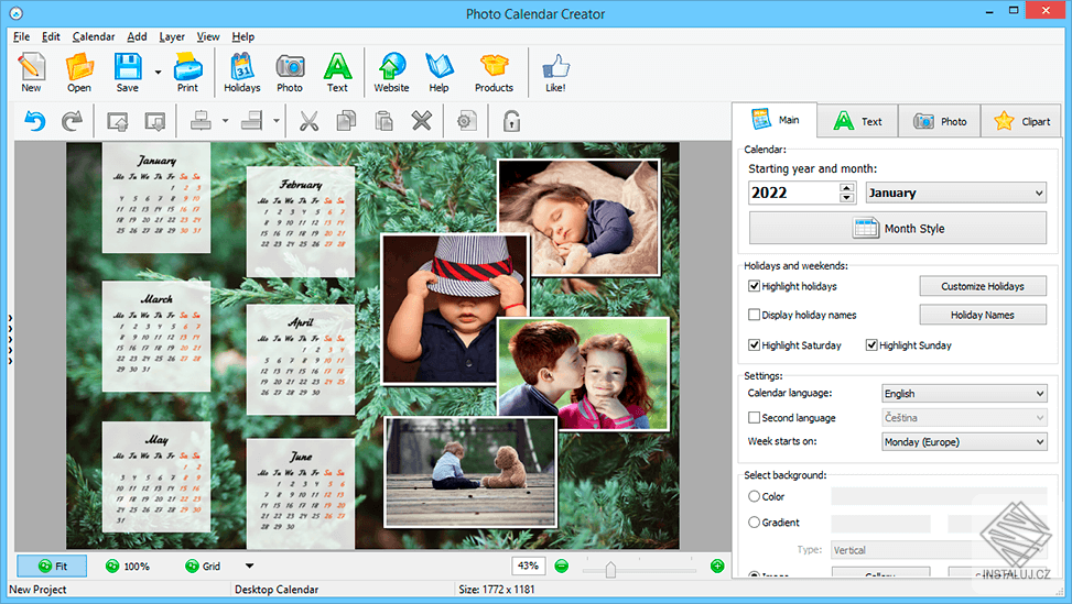 Photo Calendar Creator
