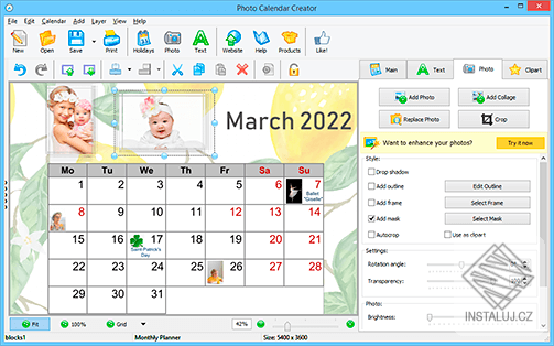 Photo Calendar Creator