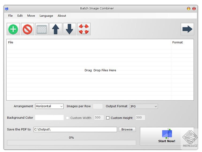 Batch Image Combiner