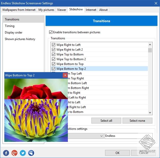 Endless Slideshow Screensaver