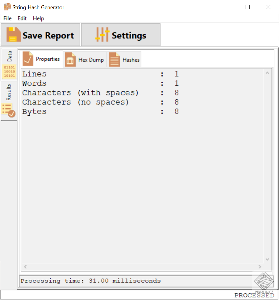 String Hash Generator
