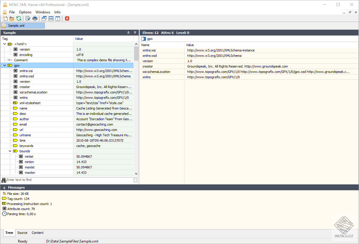 MiTec XML Viewer