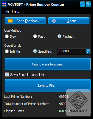 Prime Number Counter