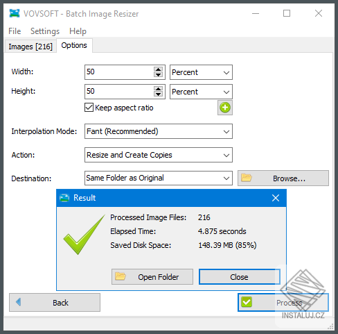 Vovsoft Batch Image Resizer