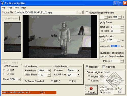 Fx Movie Splitter and Trimmer