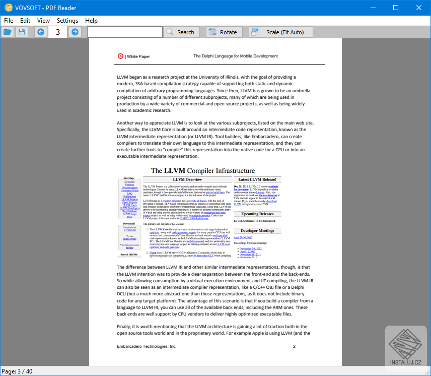 Vovsoft PDF Reader