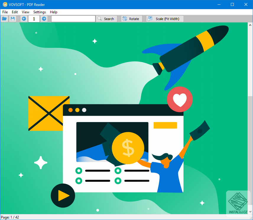 Vovsoft PDF Reader