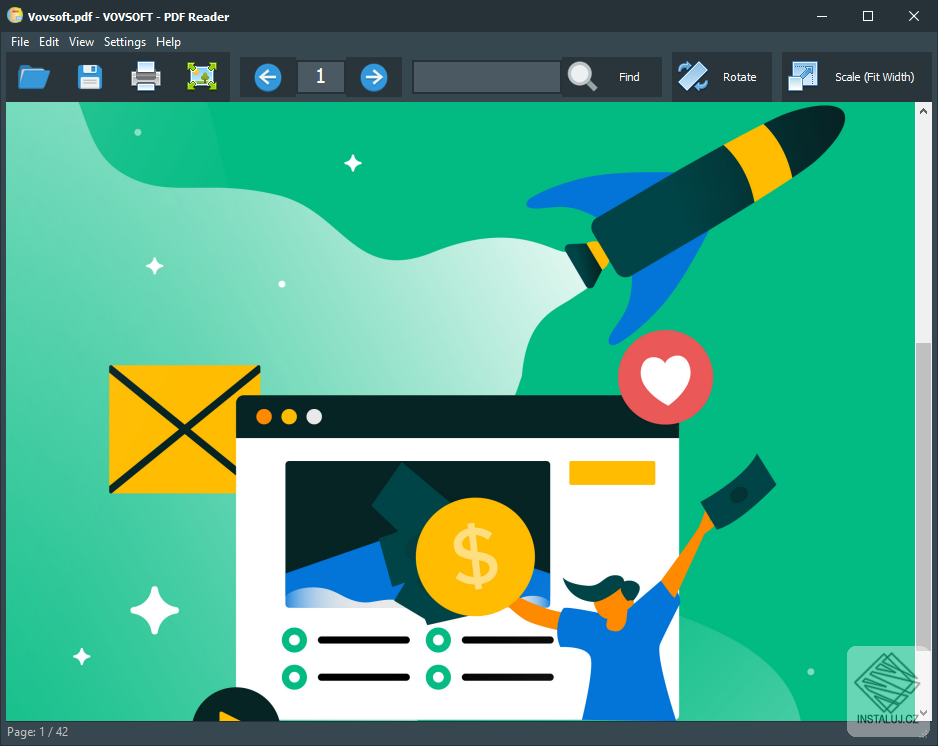 Vovsoft PDF Reader