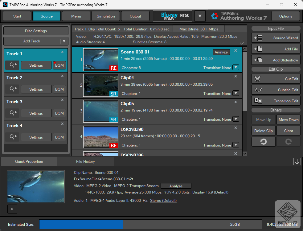 TMPGEnc Authoring Works