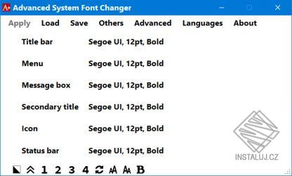 Advanced System Font Changer