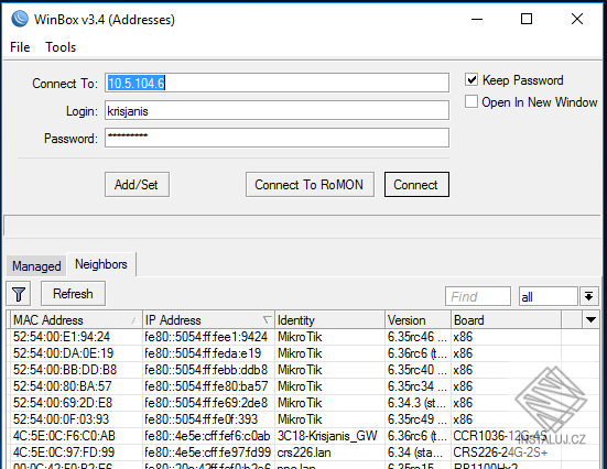 MikroTik WinBox