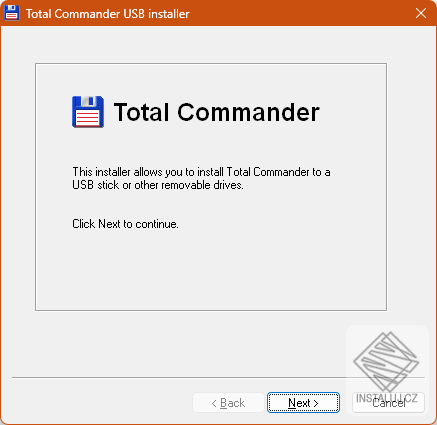 Total Commander USB installer